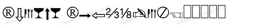 Dotuku Dingbats字体转换